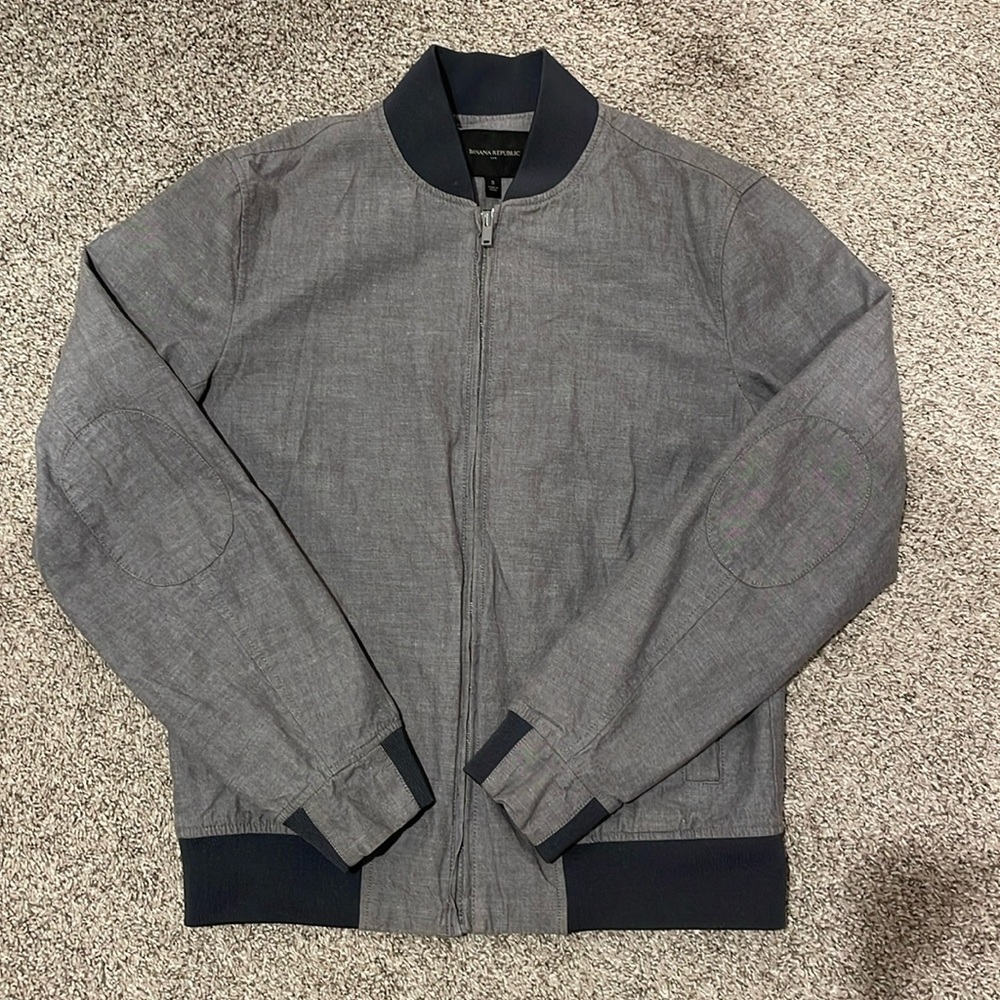 Banana Republic Men’s Lightweight Bomber Jacket
